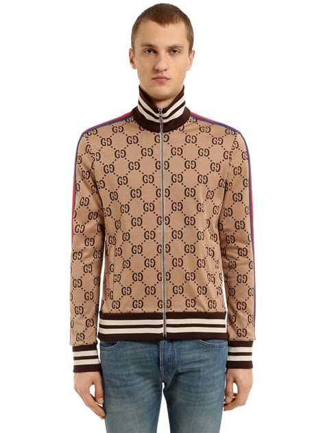 gucci jacquard jacket men